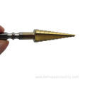 Titanium Coated Step Drill Bit